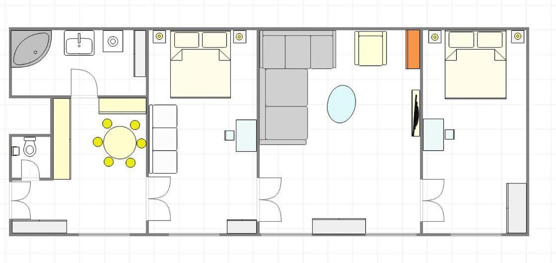 Sunflower 2Bdr Flat By Ruterra Praga Exterior foto